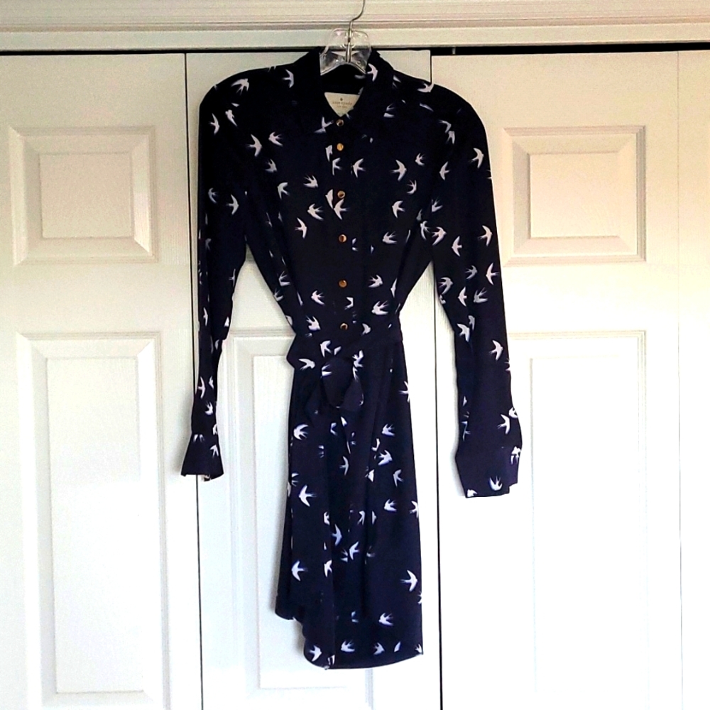 Kate Spade Button Down Shirt Dress